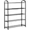 Ipower 5-Tier Shoesshelf, 24 x 8 x 24 Inches, Black FNSHLFSHOE24083105B - alternate 1